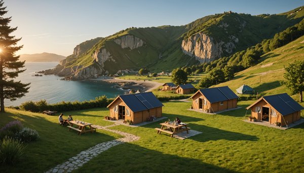 Quels sont les avantages d'une location longue durée dans un camping familial au Pays Basque ?